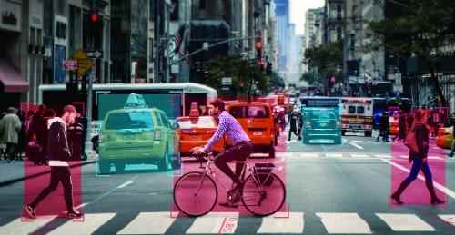 Mobileye pedestrian detection